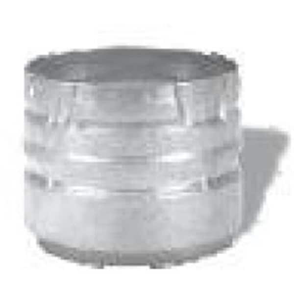 Dura-Vent 4PVP-AD PelletVent Pro 4" Pellet Chimney Stainless Steel Appliance Adapter 4PVP-AD - main